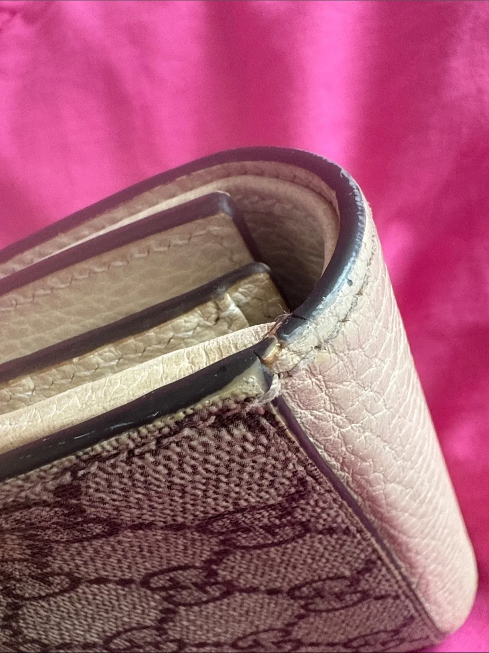 Gucci Compact Wallet Double Bifold GG Supreme - Picture 3 of 13